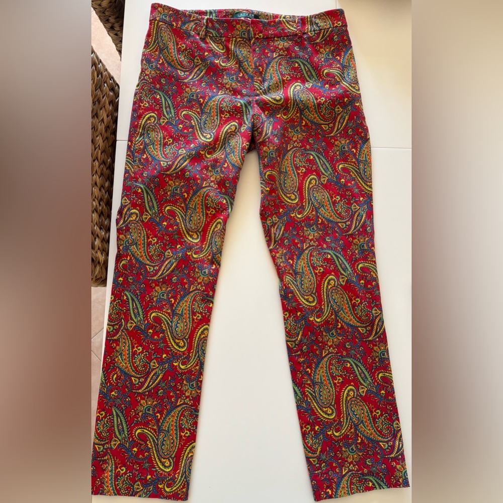 Ralph Lauren Paisley Print Pants